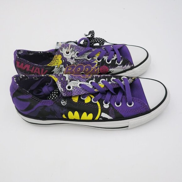 Converse All Star DC Comics Batgirl Low Sz 8 Womens 6 Mens New in Box - Picture 2 of 15